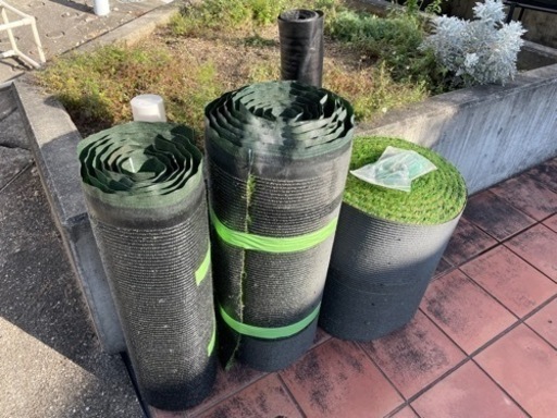 【値下げ‼︎】人工芝80×600cm 55×800cm 70×350cm ＋おまけ