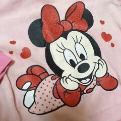 H&M ミニーパジャマ　大きめ80cm ミニーマウス ミニーちゃん 女の子 の画像