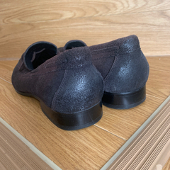 男性靴　43 レトロスタイル靴　ブラウンの画像