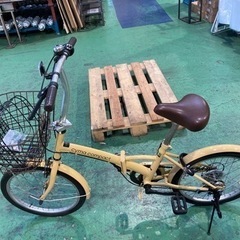 ミントグリーン 20インチ自転車 大阪市引き取り限定