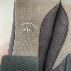 【ファー付き】パンプス/ハイヒール　23.5cm Made in JAPANの画像