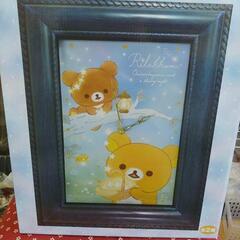 リラックマ 壁掛け時計の画像