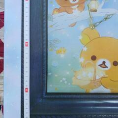 リラックマ 壁掛け時計の画像