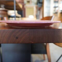 デンマークBing&Grondahl/ビングオーグレンダール社のJens H. Quistgaard/イェンス・クイストゴー Cordial palette/コーディアル・パレットのプレート♪ピンクBK428の画像