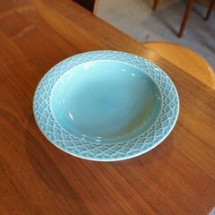 デンマークBing&Grondahl(ビングオーグレンダール)社のJens H. Quistgaard(イェンス・クイストゴー)Cordial palette(コーディアル・パレット)スーププレート①BK429の画像