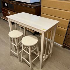 家具を探すなら「リサイクルR」❕ カウンター セット❕即日持ち帰り可能❕購入後取り置き・ゲート付き軽トラ”無料”貸出にも対応 ❕R13の画像