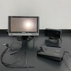 カーナビ、ETC、GPS＆レーダー探知機 3点セット