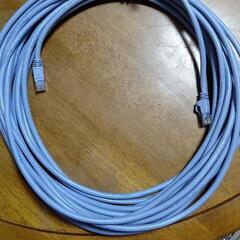Elecom LANケーブル 10メートル☆中古品
