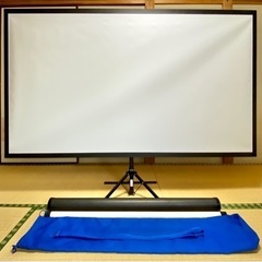 無料！モバイルスクリーン 80インチ ジャンク