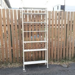 ★状態良好★フリーラック 突っ張り棚 幅77㎝の画像