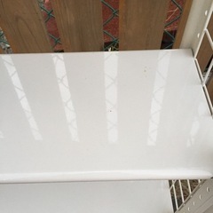 ★状態良好★フリーラック 突っ張り棚 幅77㎝の画像