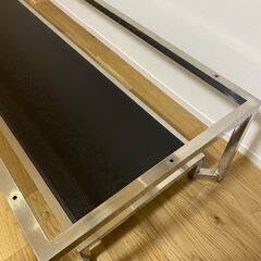 ディスプレイテーブル ガラス天板の画像