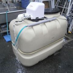 ☆中古品 川本 ソフトカワエース NF2-250S＋TAB-50 100V ポリエチレン製受水槽500Lセット 浅井戸用　動作問題なし ☆の画像