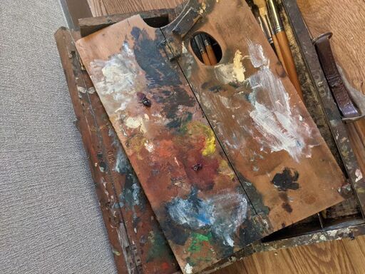油絵具 古道具 日本 アンティーク