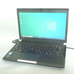 即使用可 中古美品 ノートパソコン 13.3型 TOSHIBA 東芝 R734/M 第4世代 Core i5 8GB 500GB 無線 Bluetooth カメラ Windows10 Office