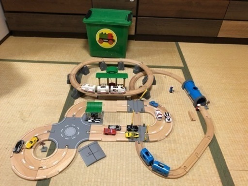 ブリオ　BRIO 　プレイ台　子ども椅子セット