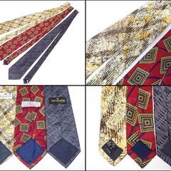 CB612 いろんなバレンチノ ネクタイ 9本 Michel Muti HUGOなどの画像