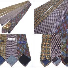 CB612 いろんなバレンチノ ネクタイ 9本 Michel Muti HUGOなどの画像