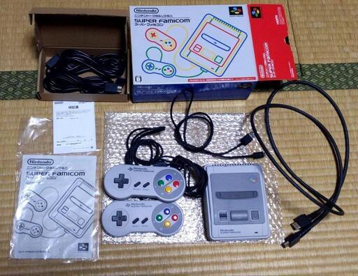 【売り切れました。】延長コードおまけ付きNintendo　スーパーファミコンミニ　 任天堂 SFC