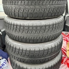 【お取引成立】スタッドレスタイヤ 155/65R14 タイヤ4本...