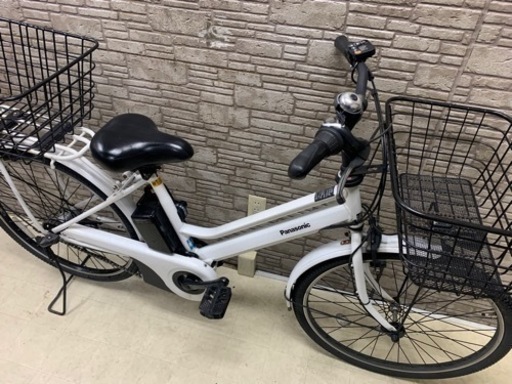 感謝祭SALE 東京23区配達無料　2019年モデル　美品　新基準 Panasonic パナソニック ティモ・S 26型 16Ah リチウム 電動自転車☆中古☆パナ 26