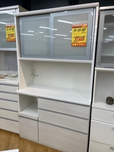 松田家具★食器棚★ 横1180mm×高2055mm×奥行485mm