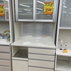 値下げしました！！！パモウナ製★食器棚★横1000mm×高2200mm×奥行500mm 近隣配送•設置可能