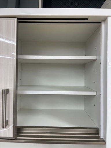 値下げしました！！！ニトリ製★食器棚★横1005mm×高2055mm×奥行500mm★近隣配送•設置可能