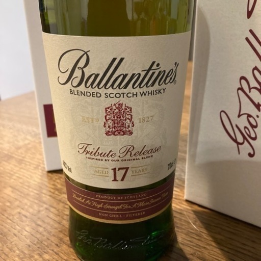 バランタイン 17年 トリビュートリリース 