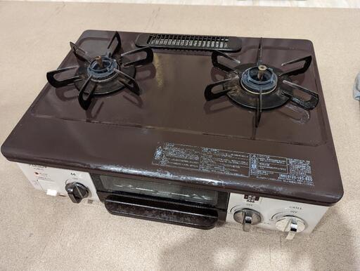パロマ ガスコンロ プロパン用 ガステーブル ガスグリル IC-33BB-R