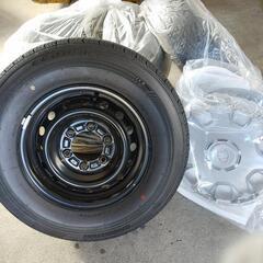 屋内保管195/80R15 ハイエース純正タイヤホイール4本セット
