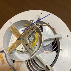 新品未使用ファン・リモコン付きLEDシーリングライト【中国語説明書付き】【ネット決済ではありません】の画像