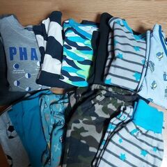 男の子 (夏服、冬服、冬用帽子120から150)の画像