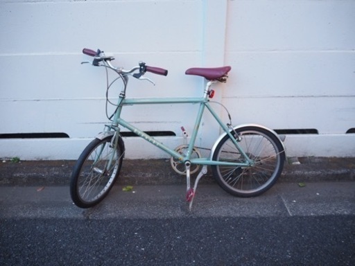 【終了しました】ビアンキ　ミニベロ　メルロー　汚れ、錆あり