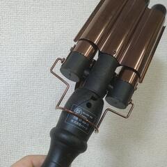 ウェーブ　ヘアアイロンの画像