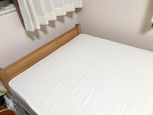 シングルベット【無印良品】マットレス付き