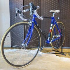 ■LOOK LDS ルック 18速 ブルー シマノ ULTEGRA ビンテージ カーボンアルミコンポジット ロードバイク 自転車 札幌発の画像