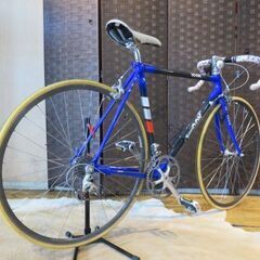 ■LOOK LDS ルック 18速 ブルー シマノ ULTEGRA ビンテージ カーボンアルミコンポジット ロードバイク 自転車 札幌発の画像