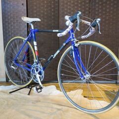 ■LOOK LDS ルック 18速 ブルー シマノ ULTEGRA ビンテージ カーボンアルミコンポジット ロードバイク 自転車 札幌発の画像