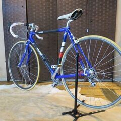 ■LOOK LDS ルック 18速 ブルー シマノ ULTEGRA ビンテージ カーボンアルミコンポジット ロードバイク 自転車 札幌発の画像