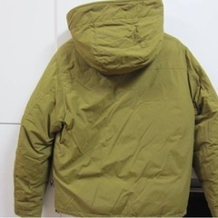 ★最終価格★  【ブランド】FIRST DOWN 【型番】642931  【アイテム名】3M THINSULATE HOODED DOWN 【カラー】マスタード（col.33） 【サイズ】M 【状態】新品未使用（タグ付き）の画像