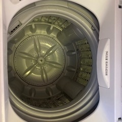 2019年製　洗濯機　東芝 4.5kg 全自動洗濯機 ピュアホワイトTOSHIBA AW-45M7-Wの画像