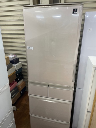 SHARP 5ドア冷蔵庫　SJーPW42W 2012年製　424L 凹み有