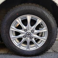 175/70R14スタッドレスタイヤ、Weds JOKERアルミ...