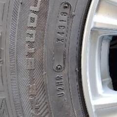 175/70R14スタッドレスタイヤ、Weds JOKERアルミホイール付きの画像