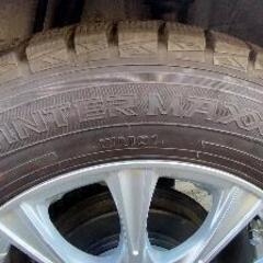 175/70R14スタッドレスタイヤ、Weds JOKERアルミホイール付きの画像