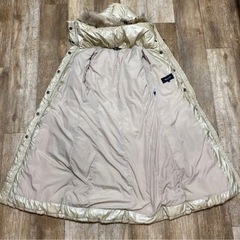 定価3万円◇COMME CA DU MODE◇リアルファー付ダウンコート◇Mの画像
