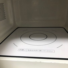 TWINBIRD フラット電子レンジ ホワイト の画像