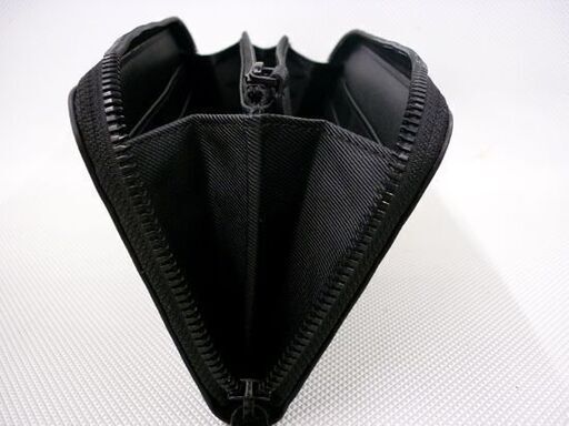 ☆財布 ラウンドファスナー EMPORIO ARMANI メンズ 長財布 ブラック ウォレット フェイクレザー アルマーニ 男性用 札
