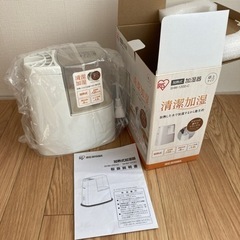 ☆IRIS OHYAMA 加熱式　加湿器美品の画像